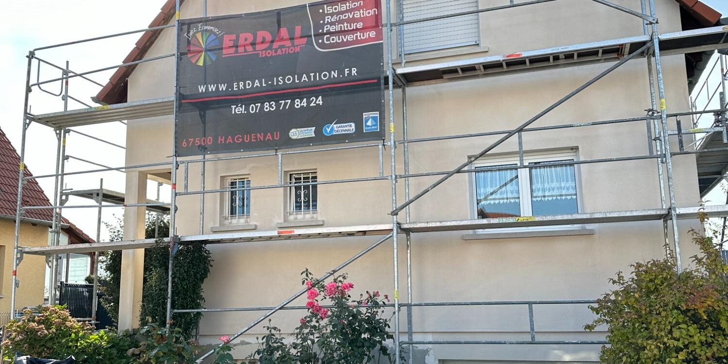 Ravalement de façade à Mundolsheim Illkirch-Graffenstaden