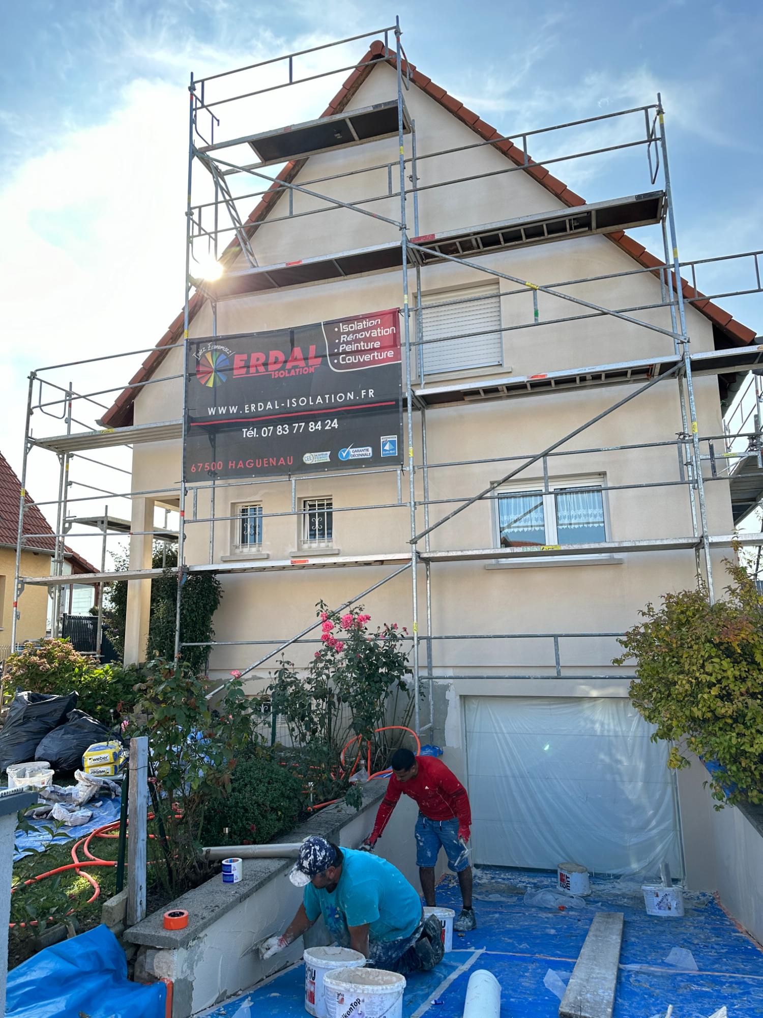 Ravalement de façade à Mundolsheim Illkirch-Graffenstaden