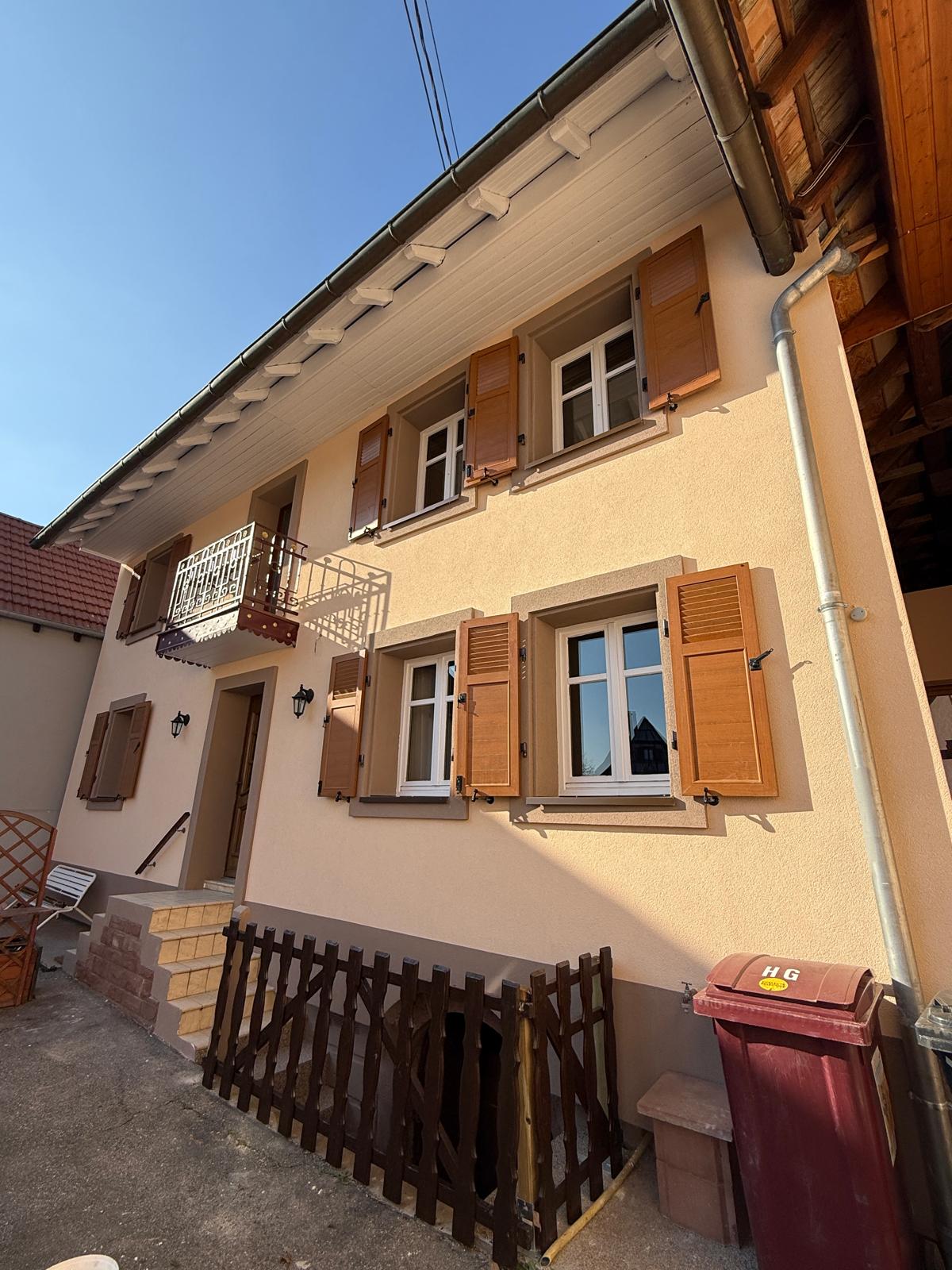 Ravalement de façades à Hohfrankenheim Strasbourg