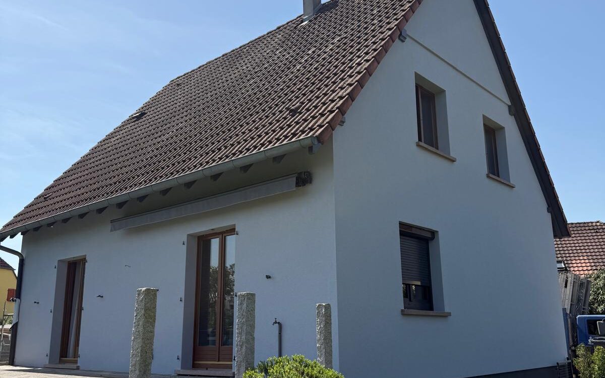 Ravalement de façades à Sessenheim Strasbourg