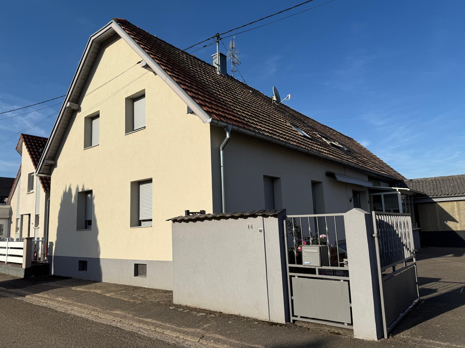 Isolation thermique par l&#8217;extérieur à Gries Hœœnheim