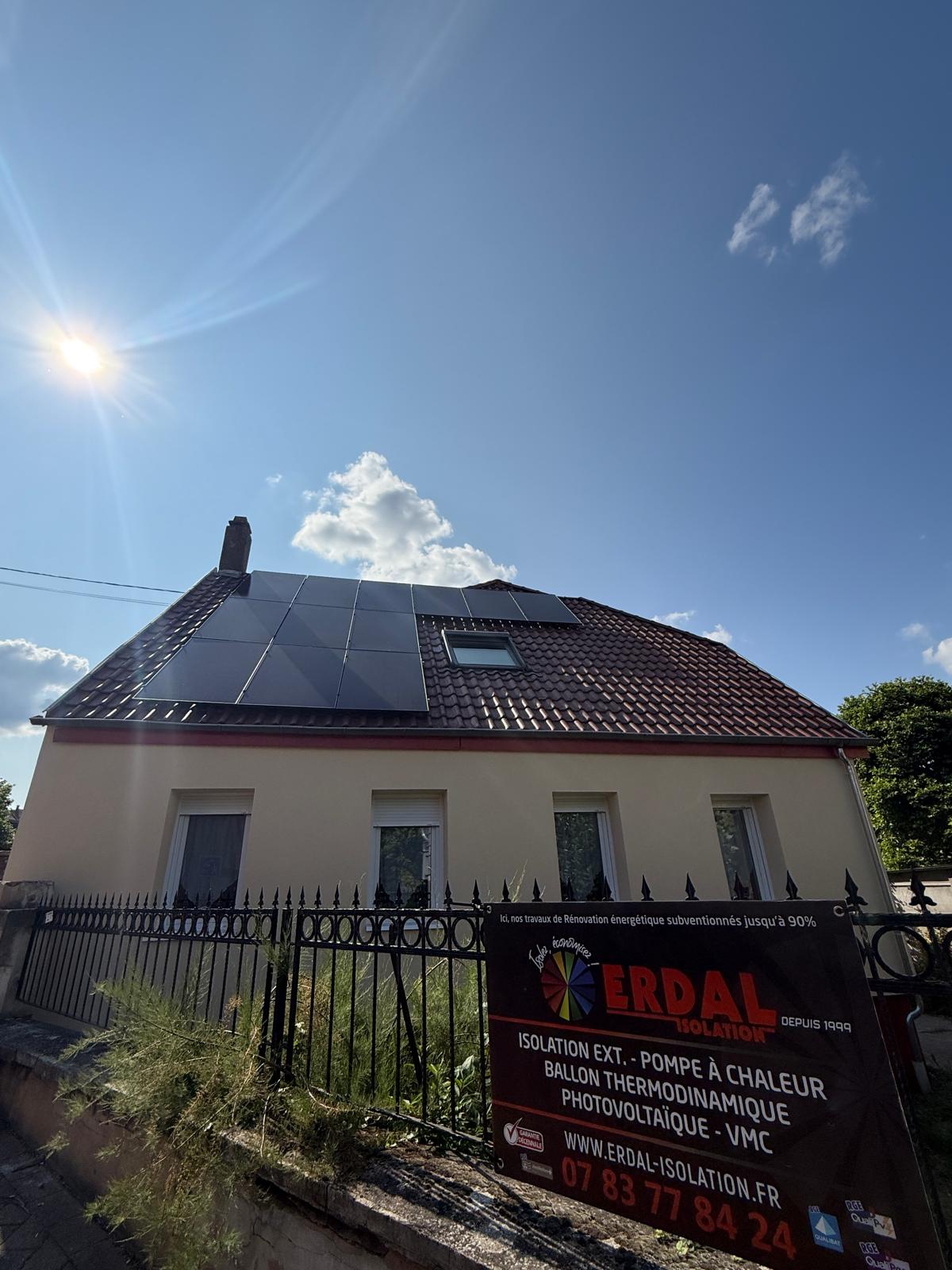 Rénovation Globale à Bischwiller (isolation, chauffage et panneaux photovoltaïques) Strasbourg