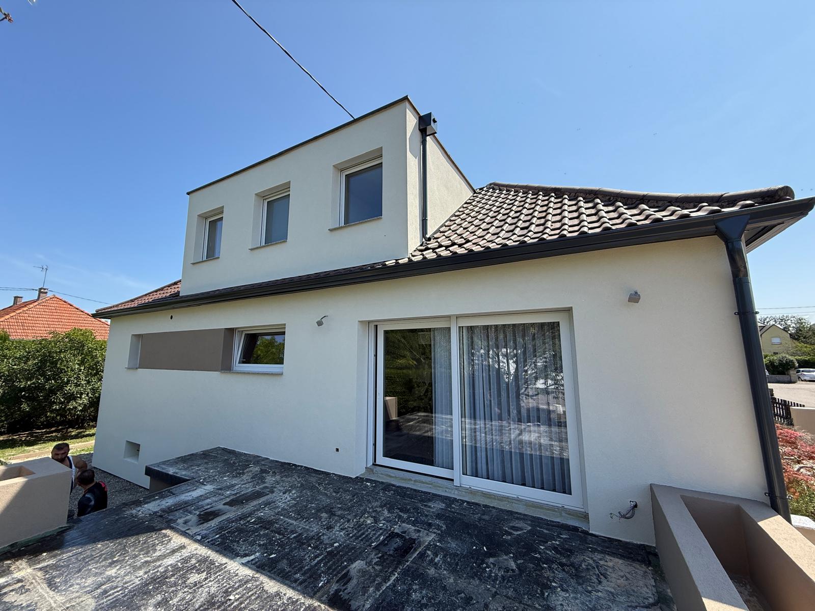 Isolation thermique par l&#8217;extérieur à Offendorf Haguenau