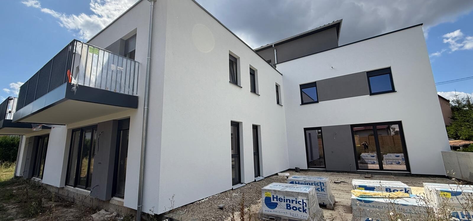 Isolation thermique par l&#8217;extérieur d&#8217;un logement collectif à Brumath Hœœnheim