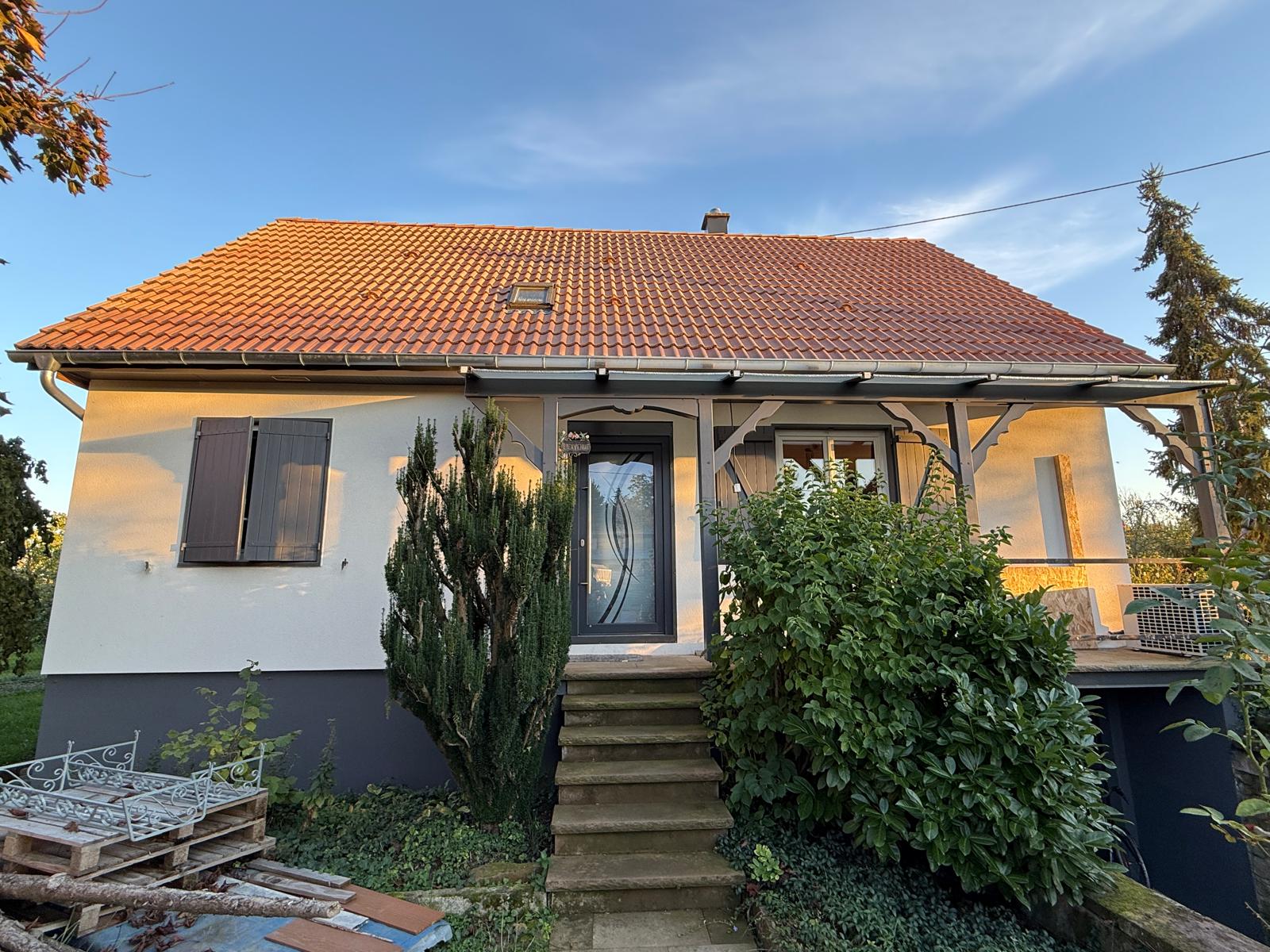 Ravalement de façades à Buswiller Bischheim